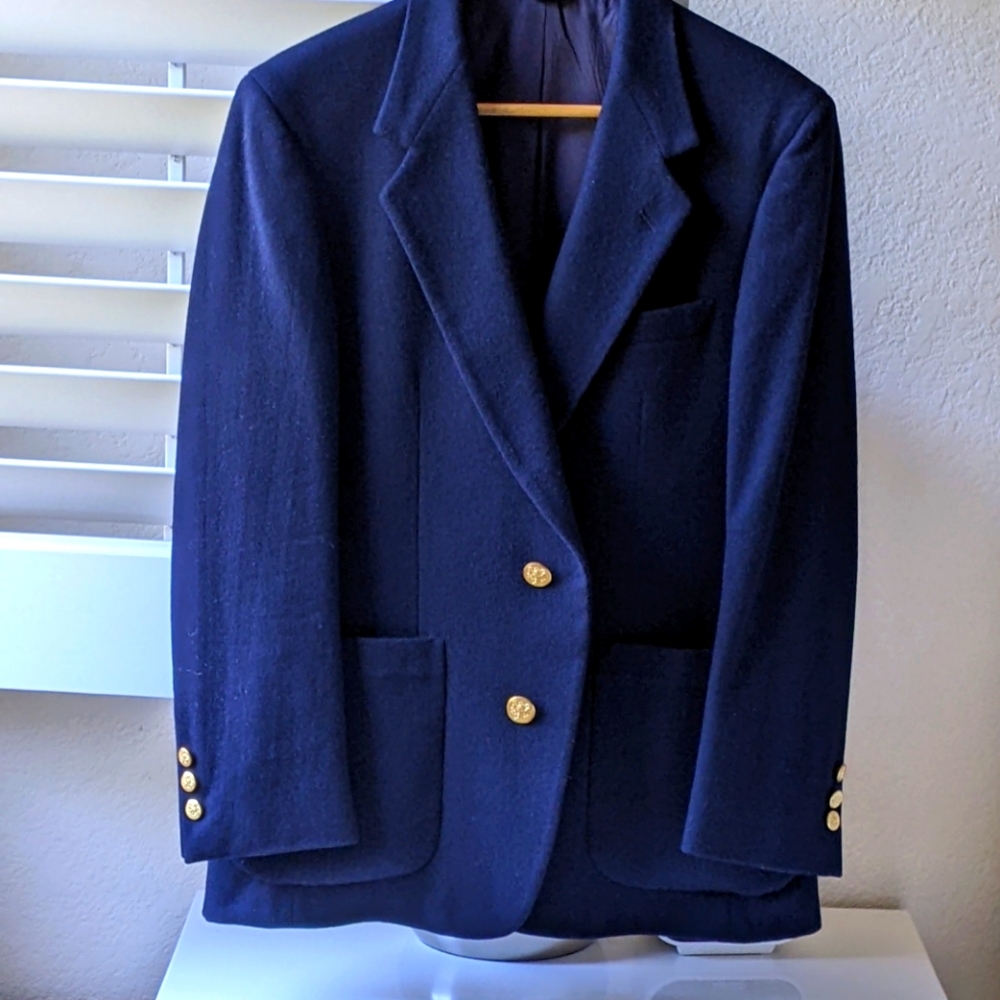 DAVID GEORGE CLASSIC FIT WOOL SPORT MEN'S JACKET